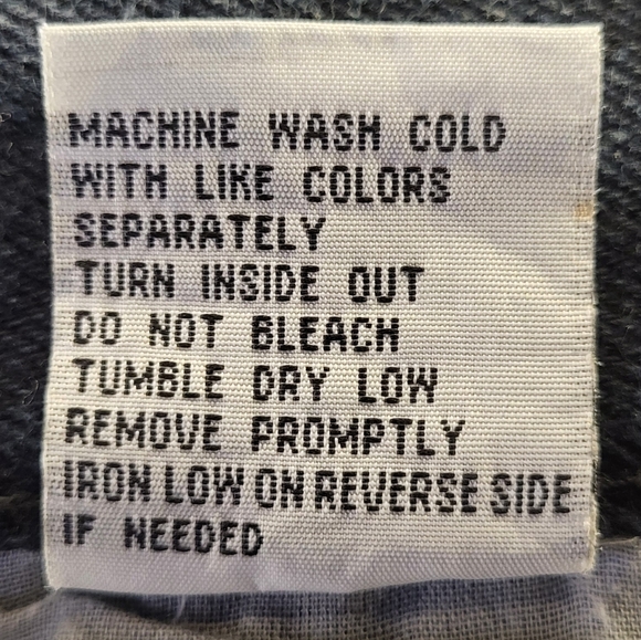 Oscar Jeans Model 2015 Black Denim Jeans size 34x30 - Picture 7 of 7